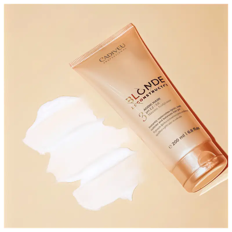 Cadiveu Professional Blonde Reconstructor Acidic - Máscara Acidificante 200ml