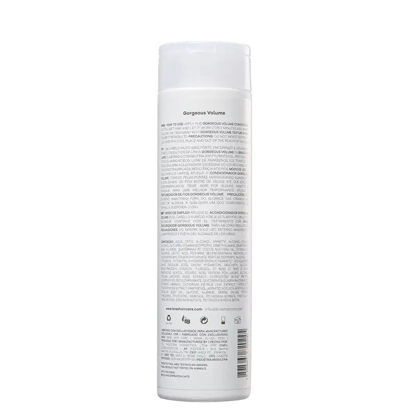 Braé Gorgeous Volume - Condicionador 250ml