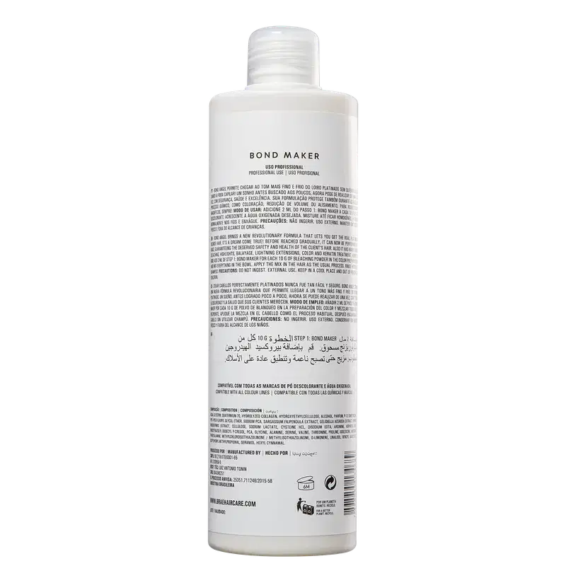 Braé Bond Angel Plex Effect N°1 Bond Maker - Tratamento Protetor 500ml