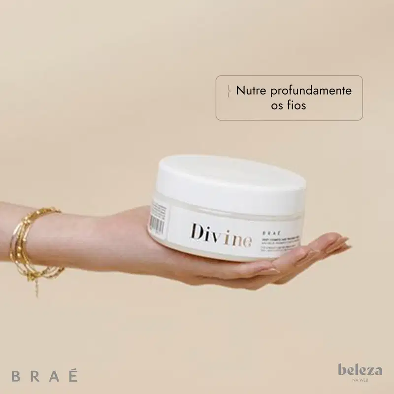 Braé Divine Home Care - Máscara Capilar 200g