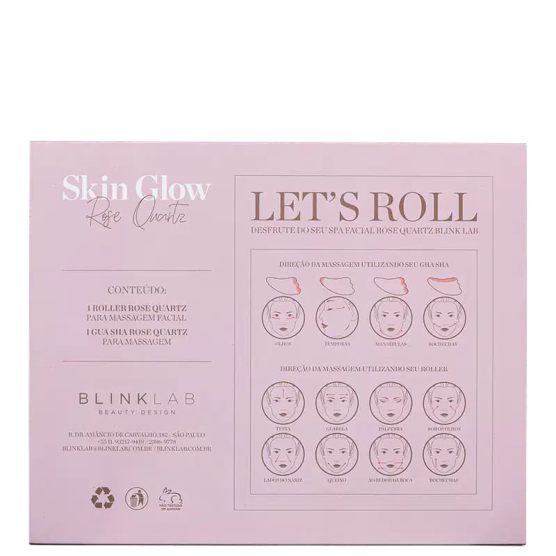 Kit Blink Lab Skin Glow Rose Quartz (2 Produtos)