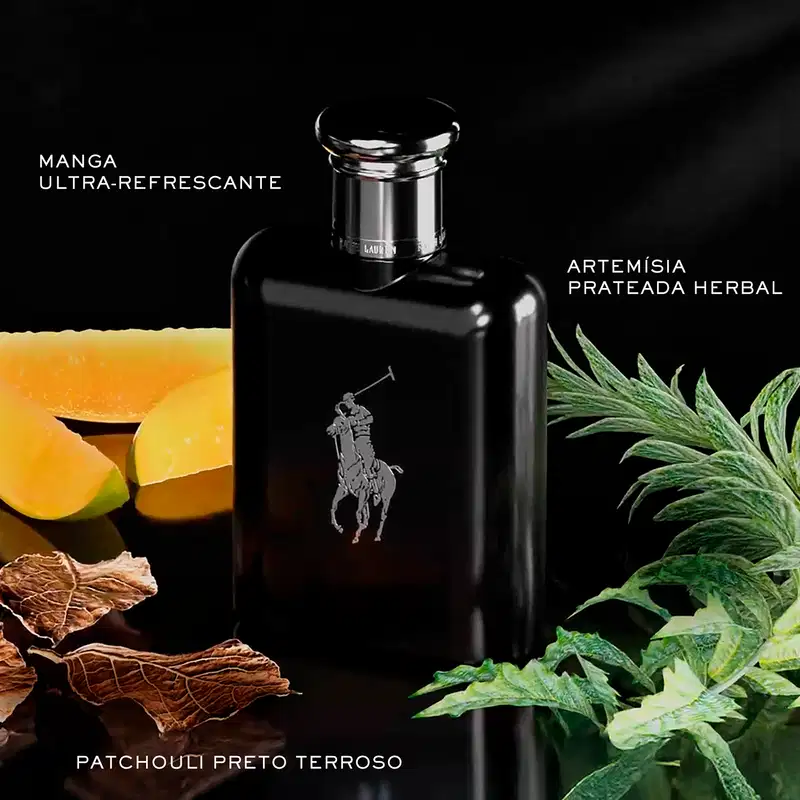 Polo Black Ralph Lauren Eau de Toilette - Perfume Masculino 40ml