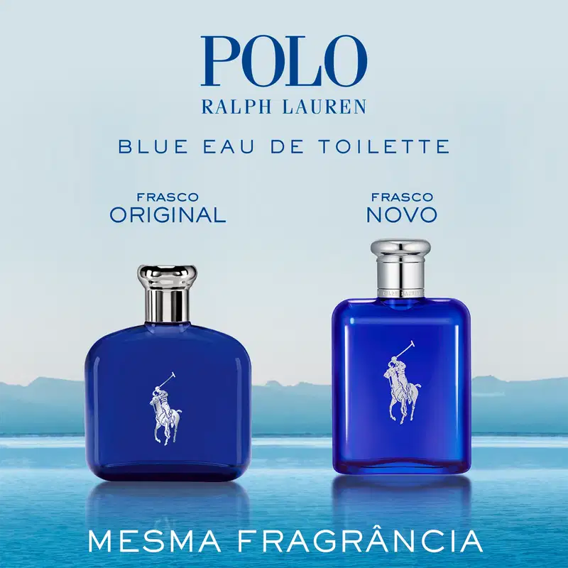 Polo Blue Ralph Lauren Eau de Toilette - Perfume Masculino 40ml