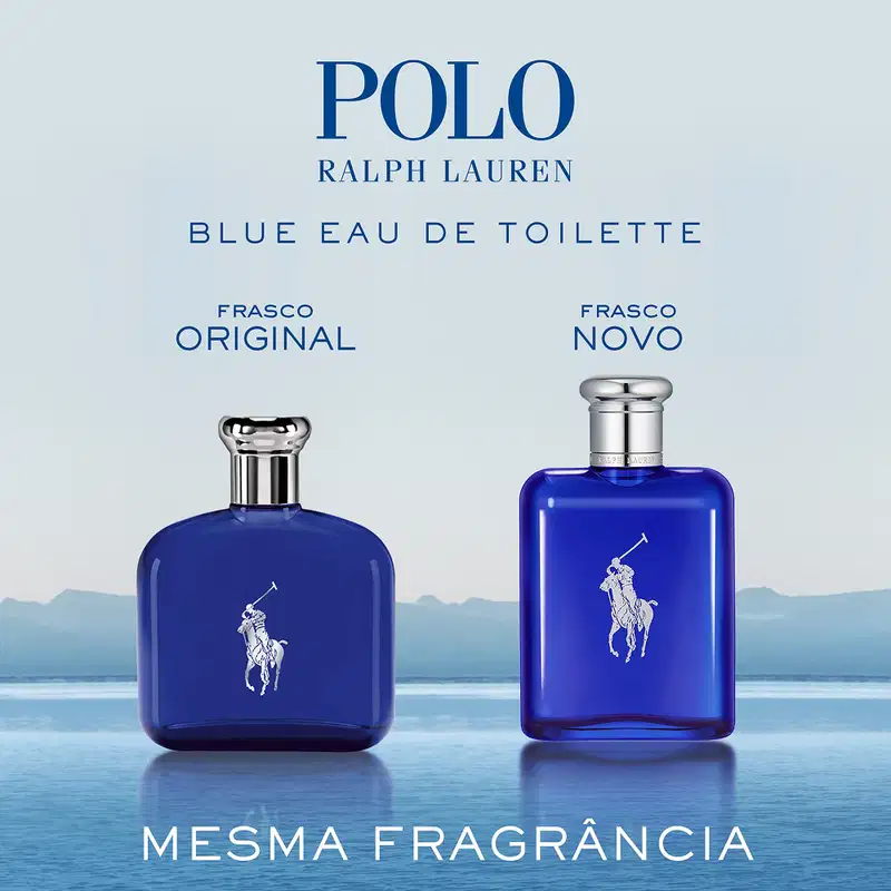 Polo Blue Ralph Lauren Eau de Toilette - Perfume Masculino 40ml