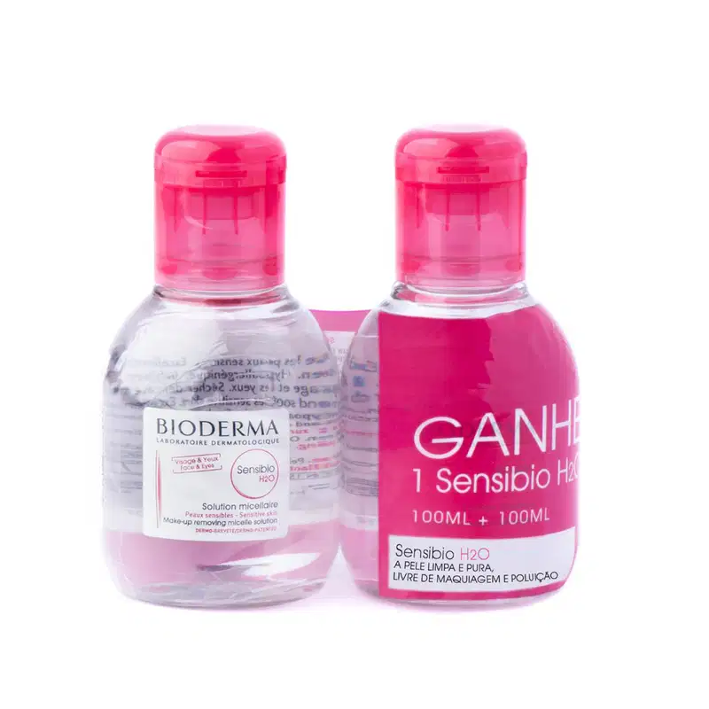 Kit Bioderma Sensibio H2O 2x 100ml (2 Produtos)