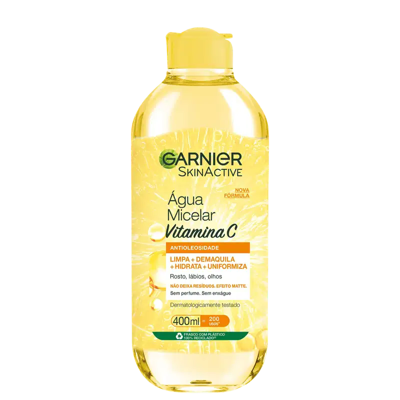 Garnier SkinActive Vitamina C Antioleosidade - Água Micelar 400ml