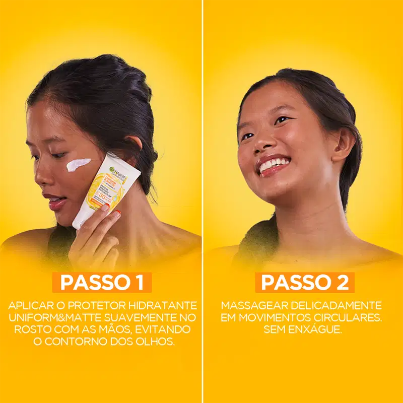 Garnier SkinAtive Uniform & Matte FPS30 - Protetor Hidratante Facial 40g