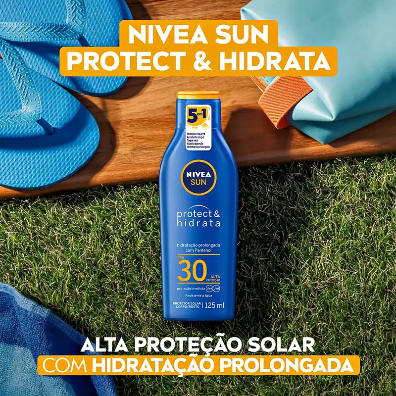 NIVEA Sun Protect & Hidrata FPS30 - Protetor Solar 125ml
