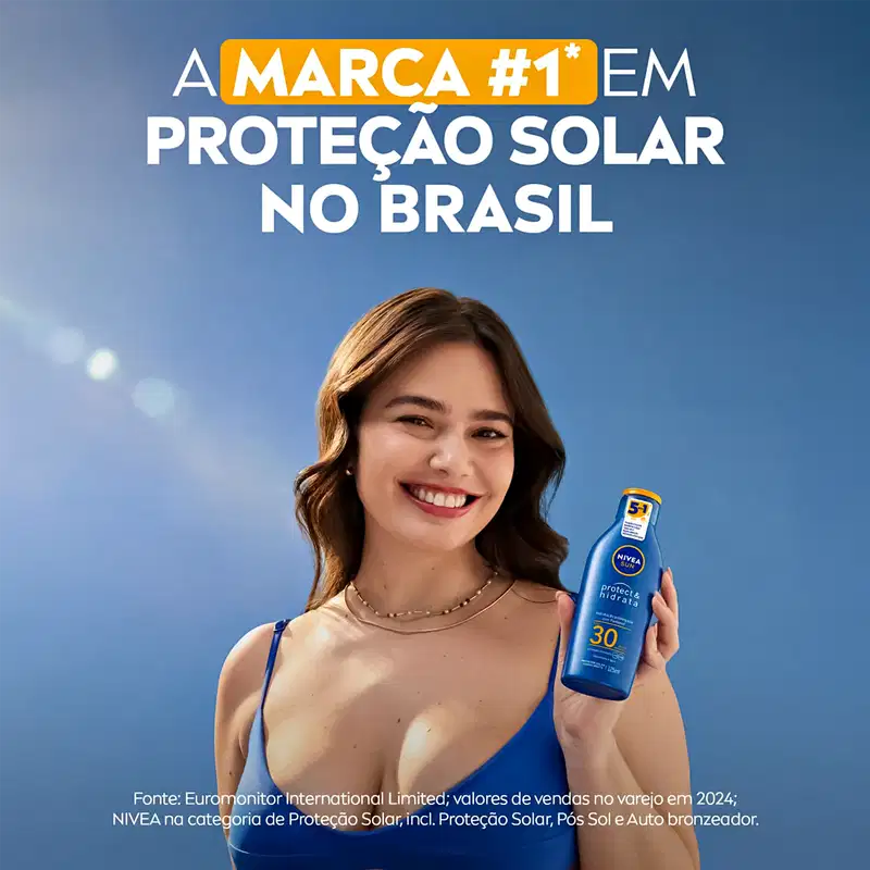 NIVEA Sun Protect & Hidrata FPS30 - Protetor Solar 125ml