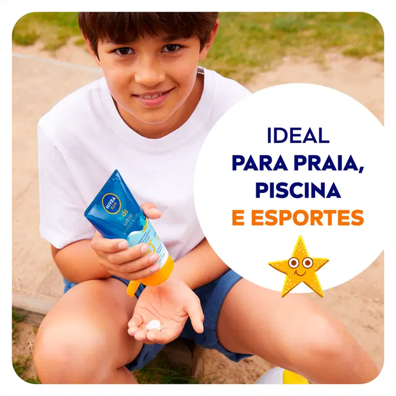 NIVEA SUN Kids Brincando na Água FPS 60 - Protetor Solar Infantil 150ml
