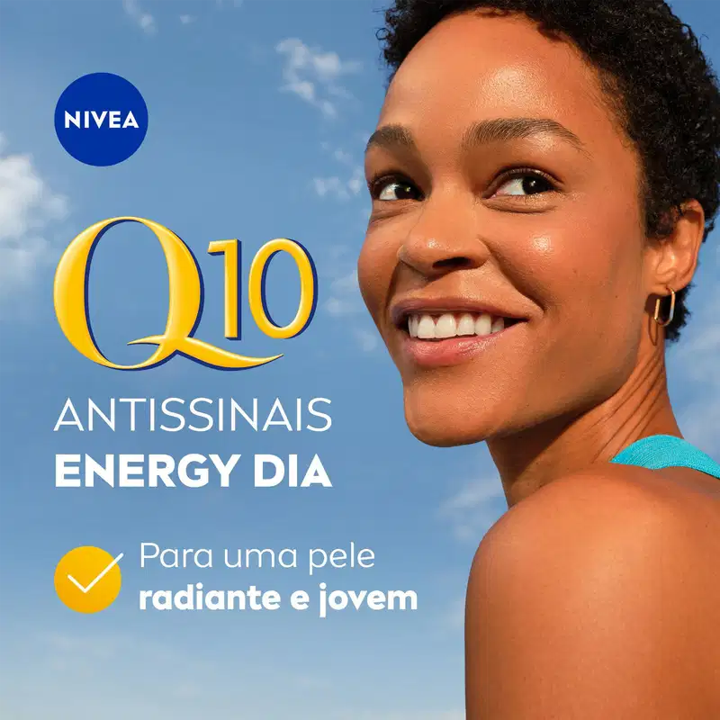 NIVEA Q10 Energy Dia FPS 15 - Creme Facial Antissinais 50g