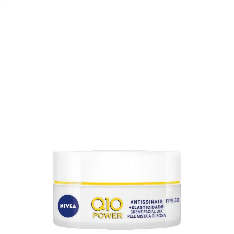 NIVEA Q10 Power Dia FPS 30 Pele Mista a Oleosa - Creme Facial Antissinais 50g