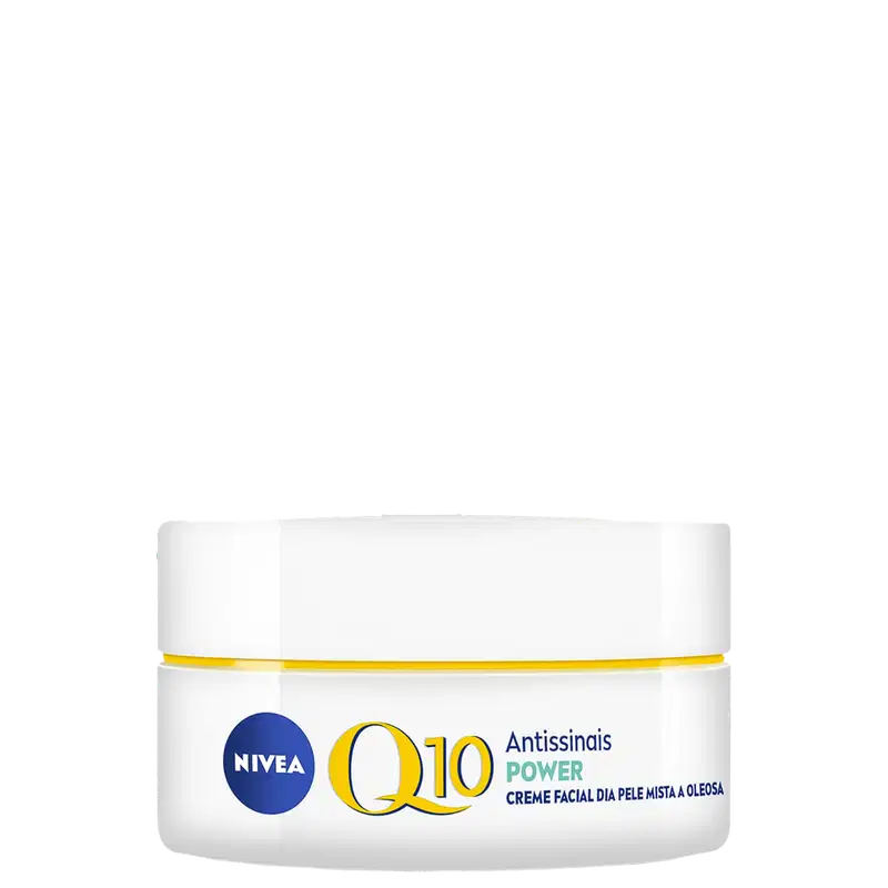NIVEA Q10 Power Dia FPS 30 Pele Mista a Oleosa - Creme Facial Antissinais 50g