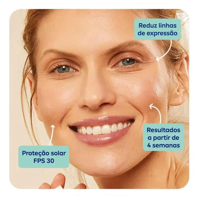 NIVEA Q10 Power Dia FPS 30 Pele Mista a Oleosa - Creme Facial Antissinais 50g