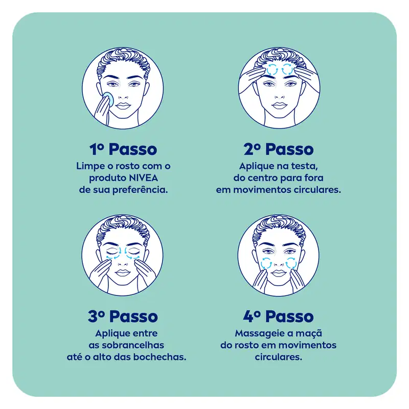 NIVEA Q10 Power Dia FPS 30 Pele Mista a Oleosa - Creme Facial Antissinais 50g