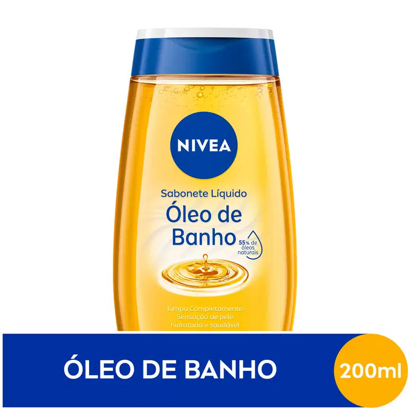 NIVEA Óleo de Banho - Sabonete Líquido 200ml