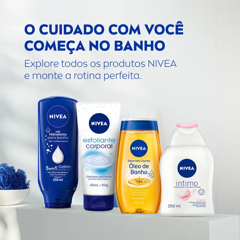 NIVEA Óleo de Banho - Sabonete Líquido 200ml
