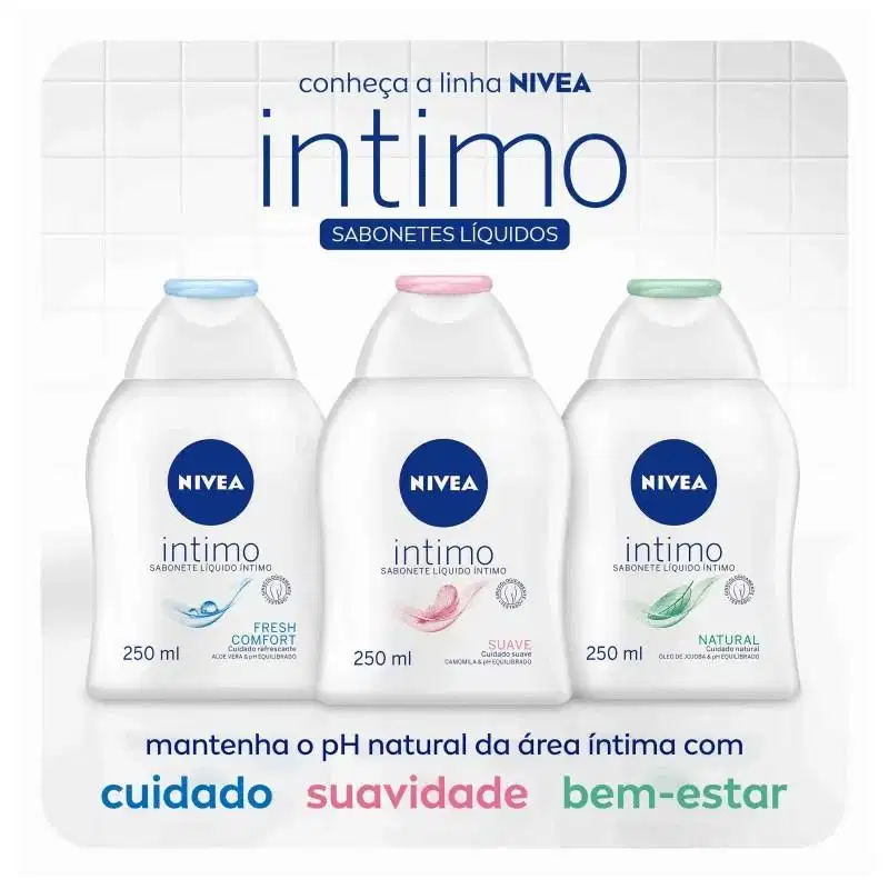 NIVEA Natural - Sabonete Íntimo 250ml