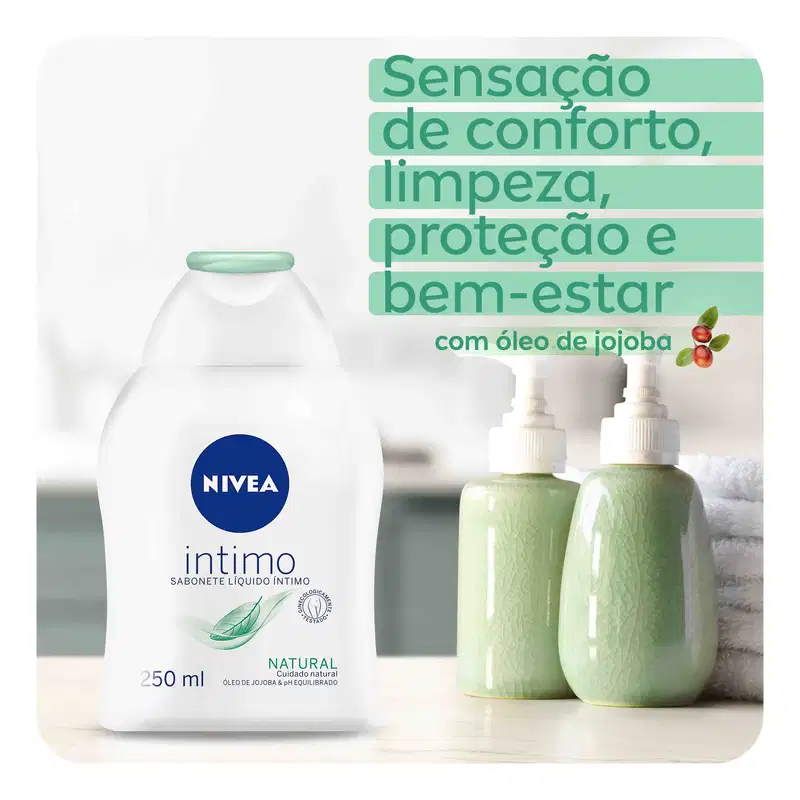 NIVEA Natural - Sabonete Íntimo 250ml