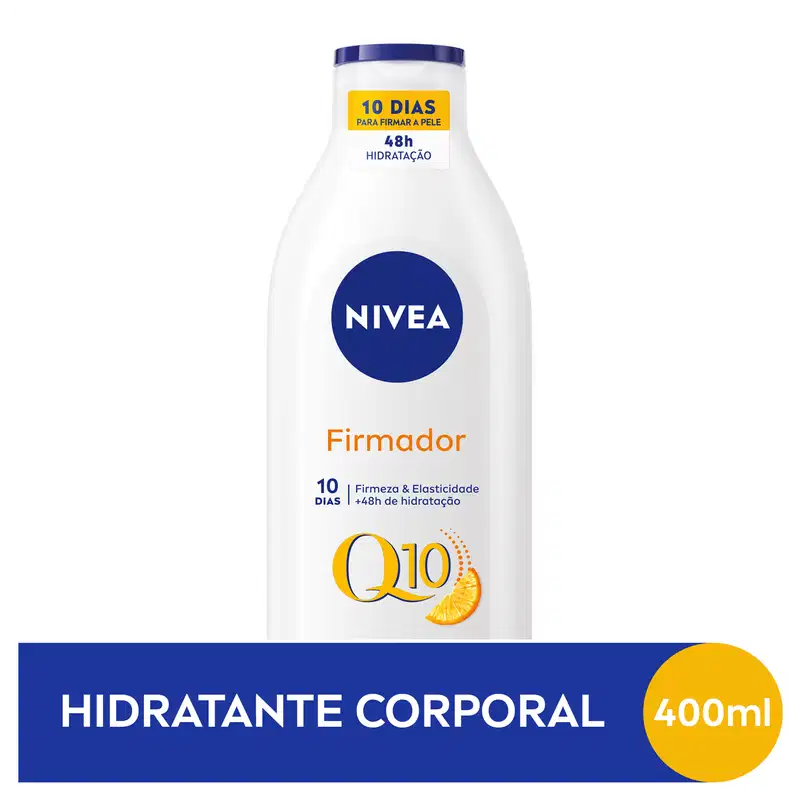NIVEA Firmador Q10 + Vitamina C Todos os Tipos de Pele - Loção Hidratante 400ml