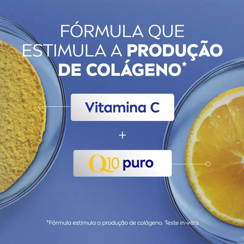 NIVEA Firmador Q10 + Vitamina C Pele Seca - Loção Hidratante Corporal 200ml
