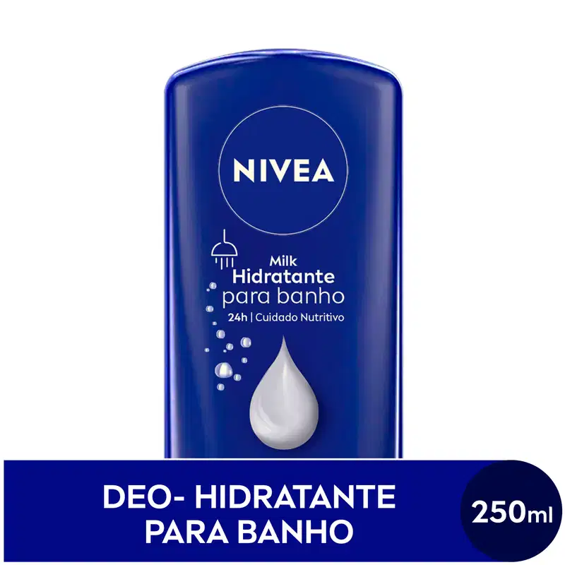 NIVEA Milk - Hidratante para Banho 250ml