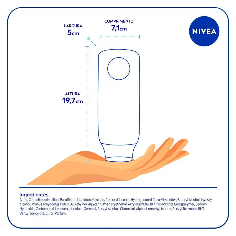 NIVEA Milk - Hidratante para Banho 250ml