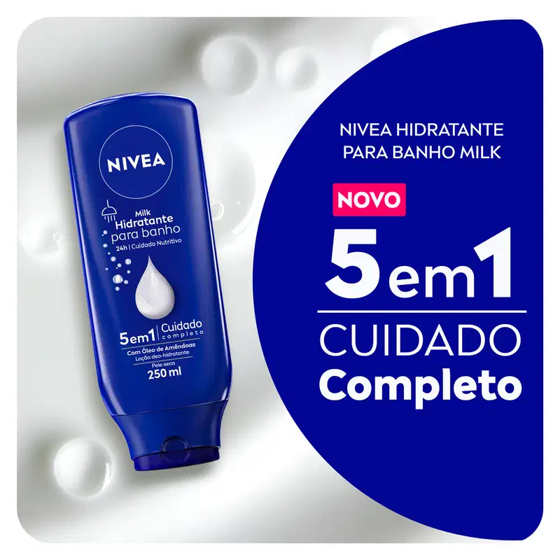 NIVEA Milk - Hidratante para Banho 250ml