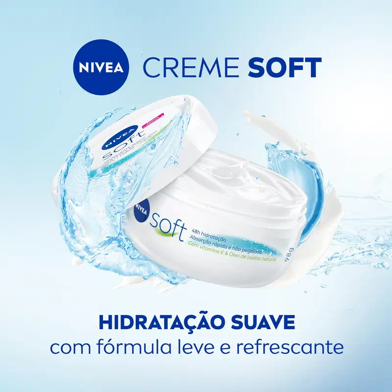 NIVEA Soft - Creme Hidratante 97g