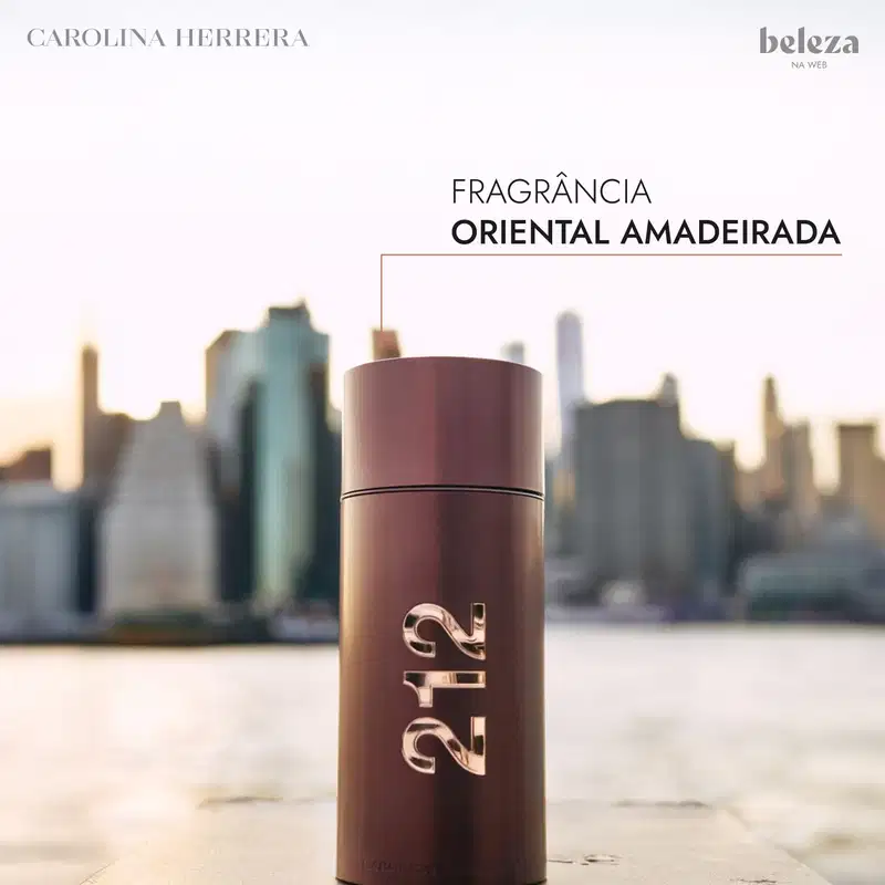 212 Sexy Men Carolina Herrera Eau de Toilette - Perfume Masculino 100ml