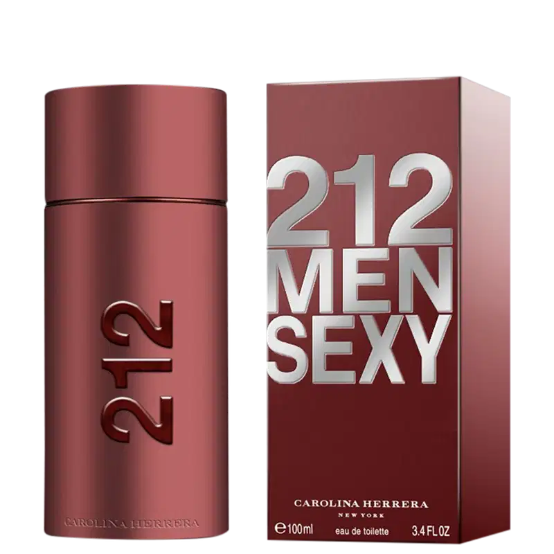 212 Sexy Men Carolina Herrera Eau de Toilette - Perfume Masculino 100ml