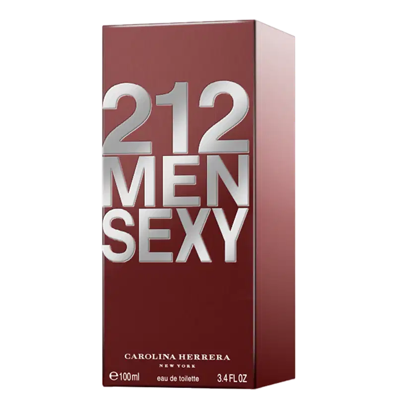212 Sexy Men Carolina Herrera Eau de Toilette - Perfume Masculino 100ml