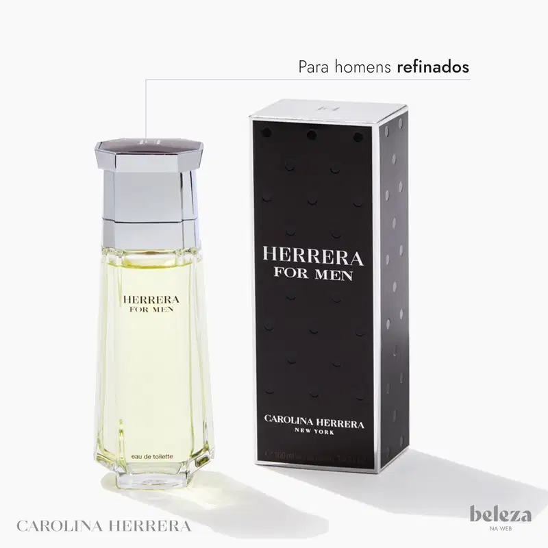Herrera For Men Carolina Herrera Eau de Toilette - Perfume Masculino 100ml