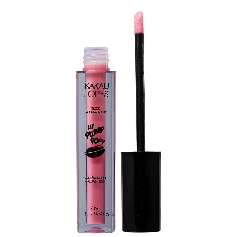 Kakau Lopes Lip Plump Pop Pure - Gloss Labial 4ml