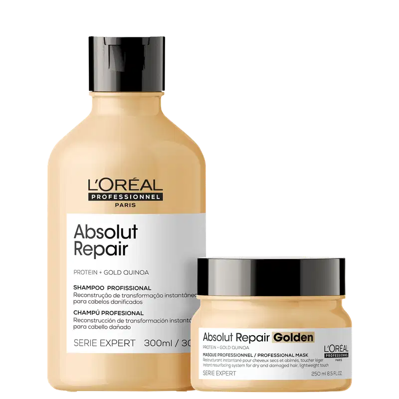 Kit L'Oréal Professionnel Serie Expert Absolut Repair Gold Quinoa + Protein Golden Lightweight (2 produtos)