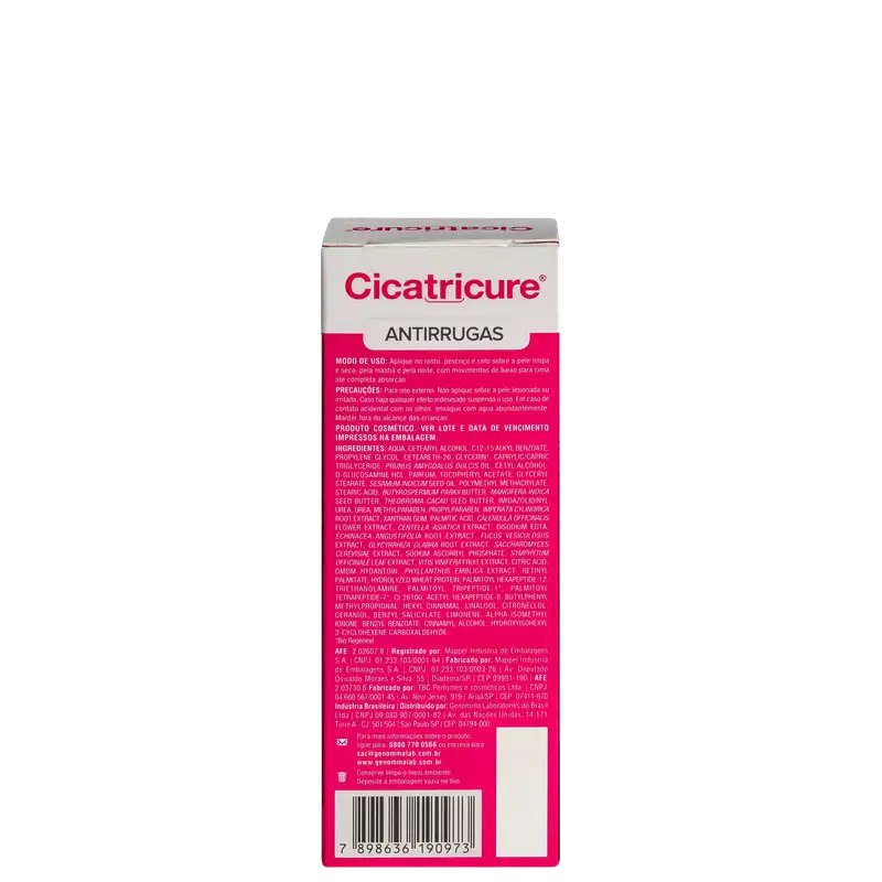 Cicatricure Antissinais - Creme Redutor de Linhas 30g