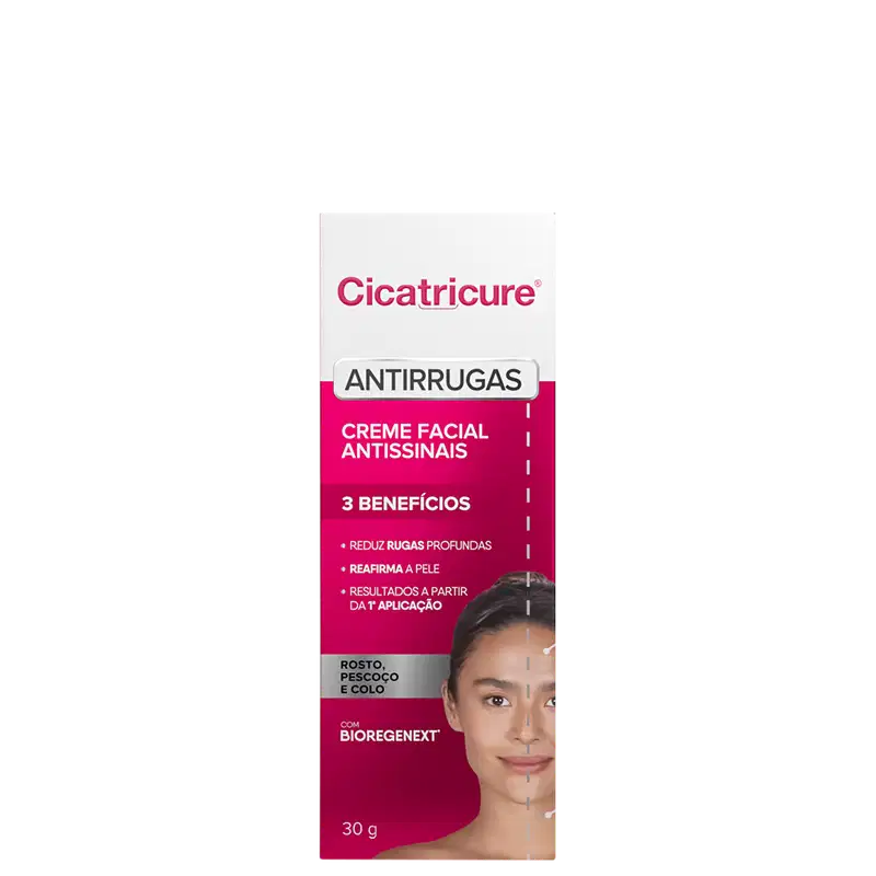Cicatricure Antissinais - Creme Redutor de Linhas 30g