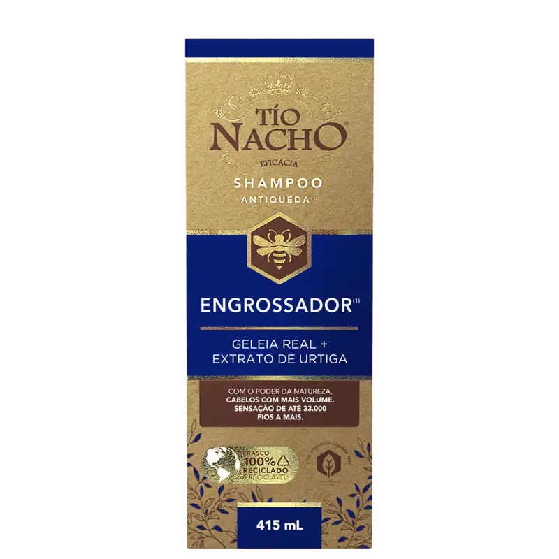 Tío Nacho Engrossador - Shampoo Antiqueda 415ml