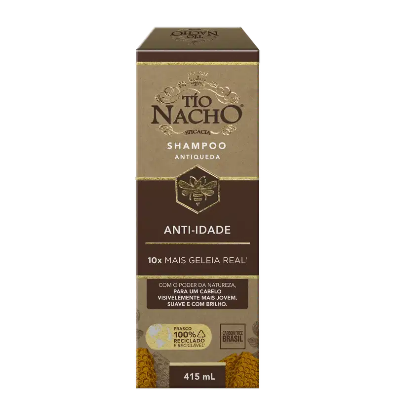 Tío Nacho Antiqueda Anti-Idade - Shampoo 415ml