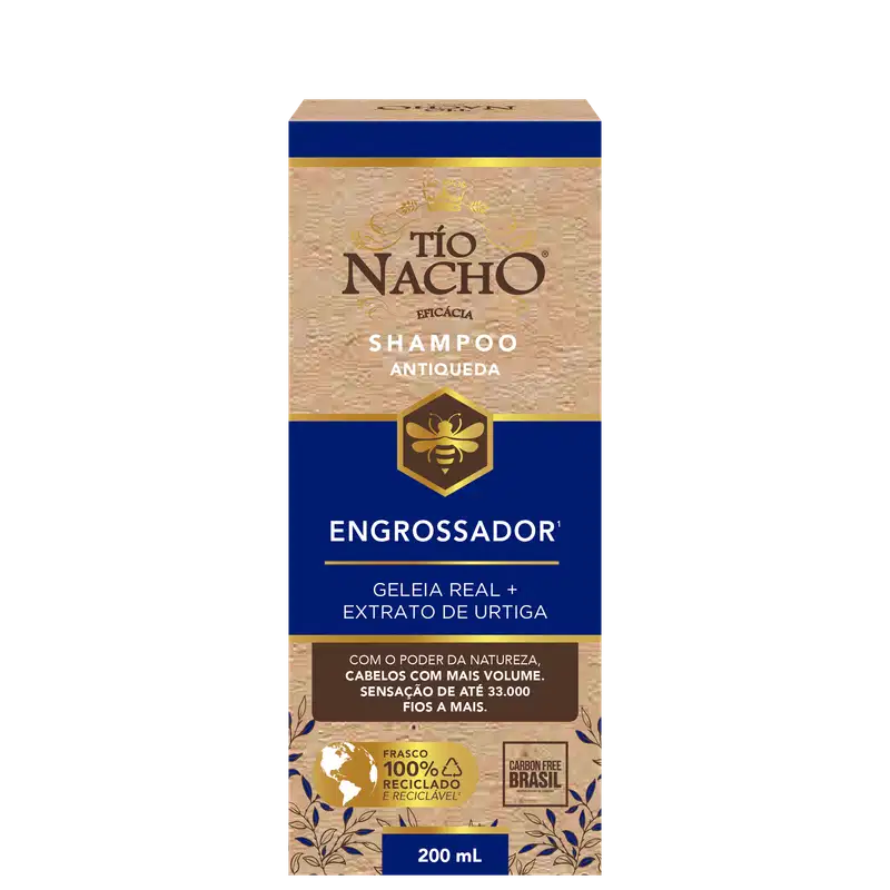 Tío Nacho Engrossador - Shampoo Antiqueda 200ml