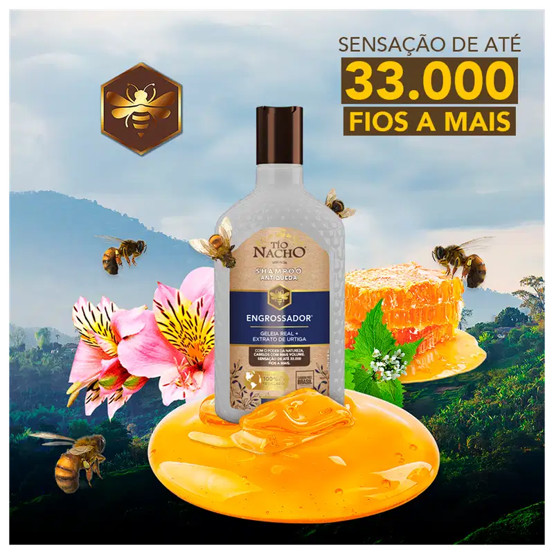 Tío Nacho Engrossador - Shampoo Antiqueda 200ml