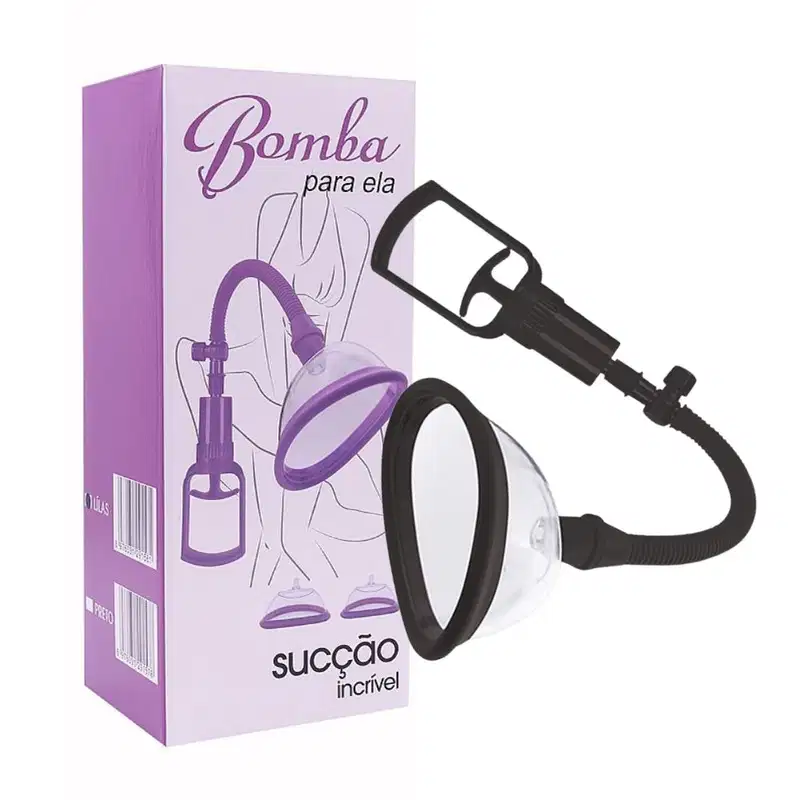 Bomba para Sucção de Clitóris Mulher Mamilo Vulva Pussy Pump Vácuo Feminina Brinquedos Sexuais