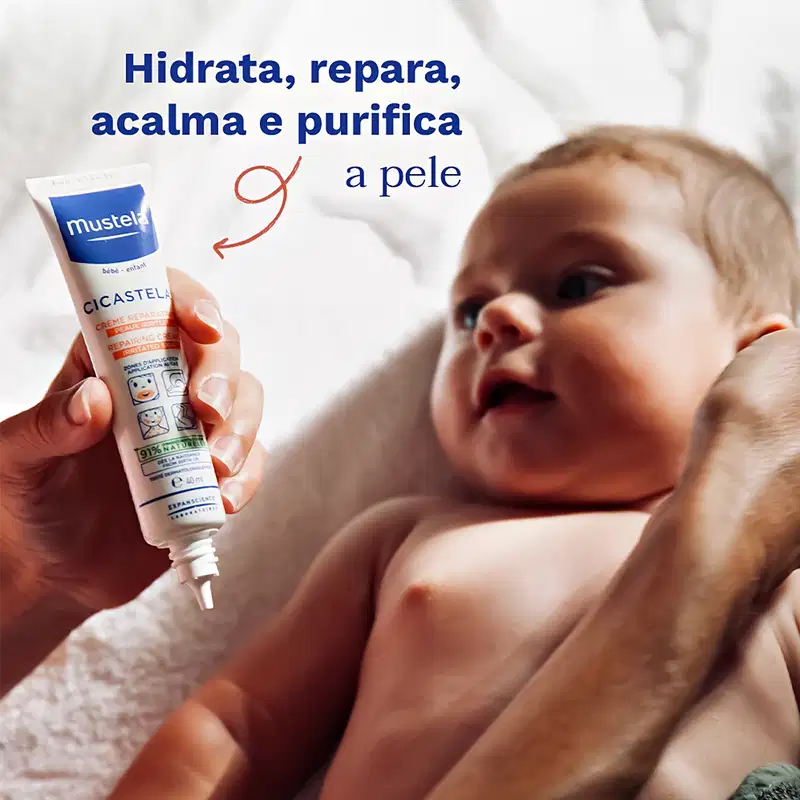 Mustela Cicastela - Creme Hidratante Reparador 40ml