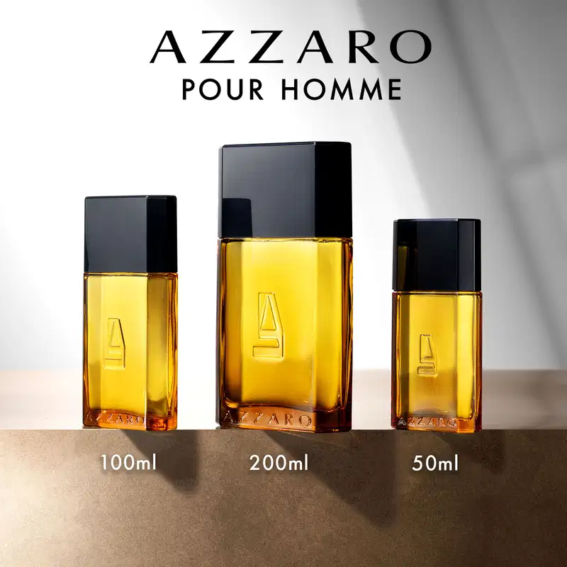 Azzaro Pour Homme Eau de Toilette EDT - Perfume Masculino 50ml