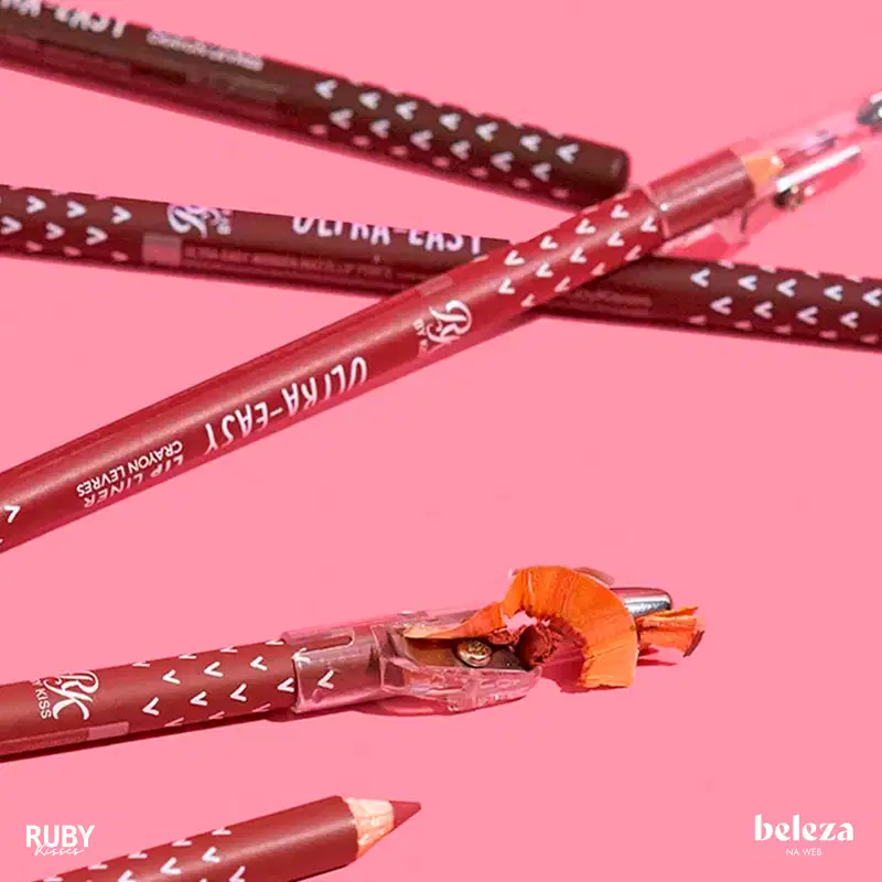 Ruby Kisses Ultra-Easy Nude Rose - Lápis de Boca 1,5g