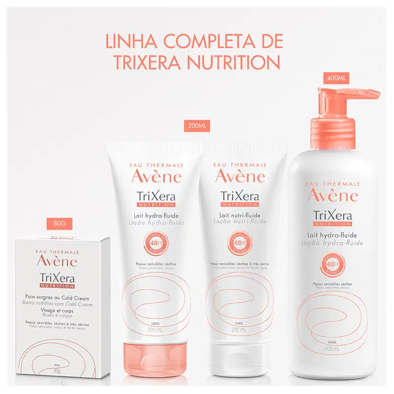 Avène Trixera Hydra-Fluida - Loção Hidratante Corporal 200ml