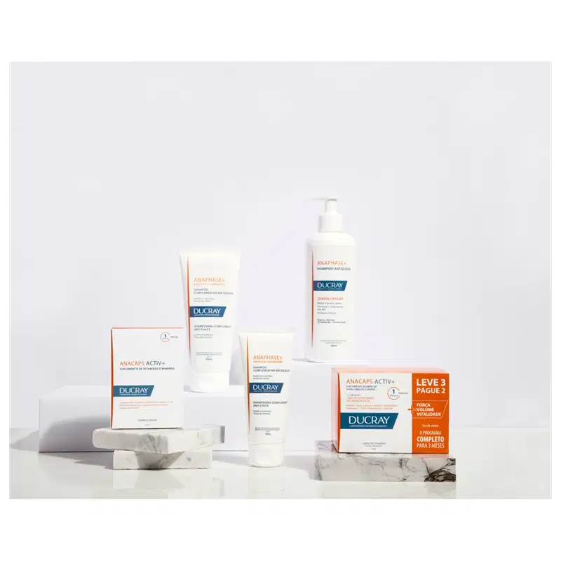 Ducray Anacaps Activ+ Antiqueda - Suplemento Vitamínico (30 Cápsulas)