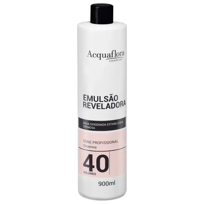 Acquaflora - Emulsão Reveladora 40 Volumes 900ml