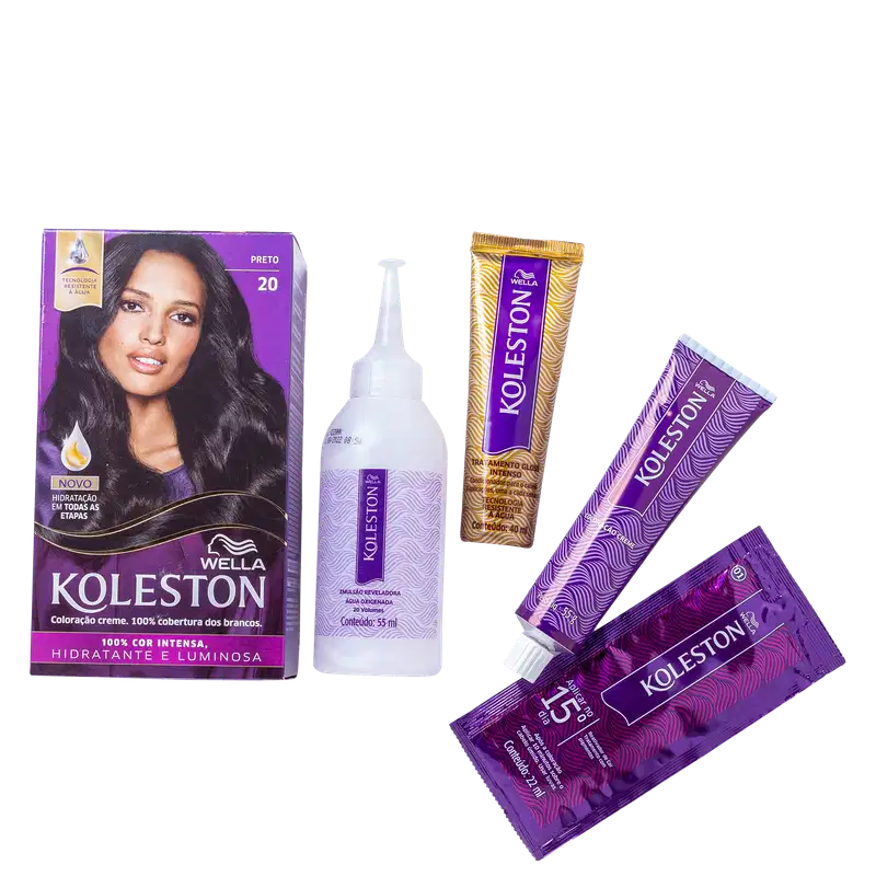 Koleston 20 Preto - Coloração Permanente