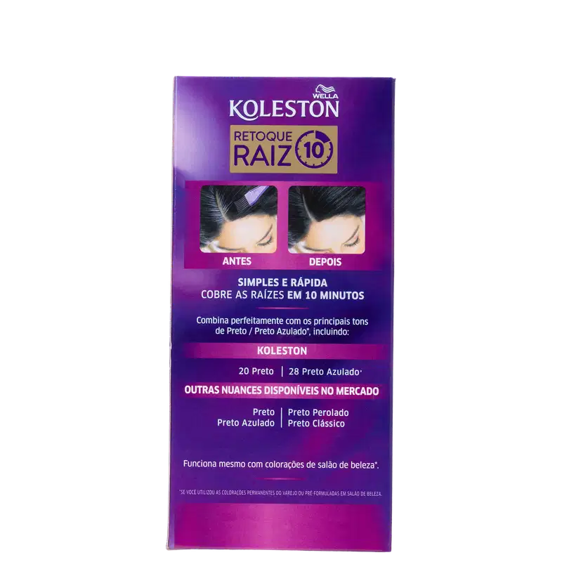 Koleston Retoque Raiz 20 Preto Azulado - Coloração